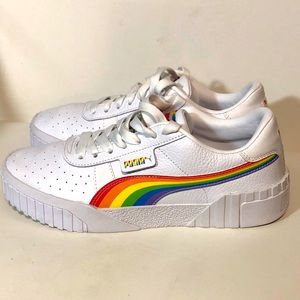 Puma Rainbow Sneakers size 9 worn once
